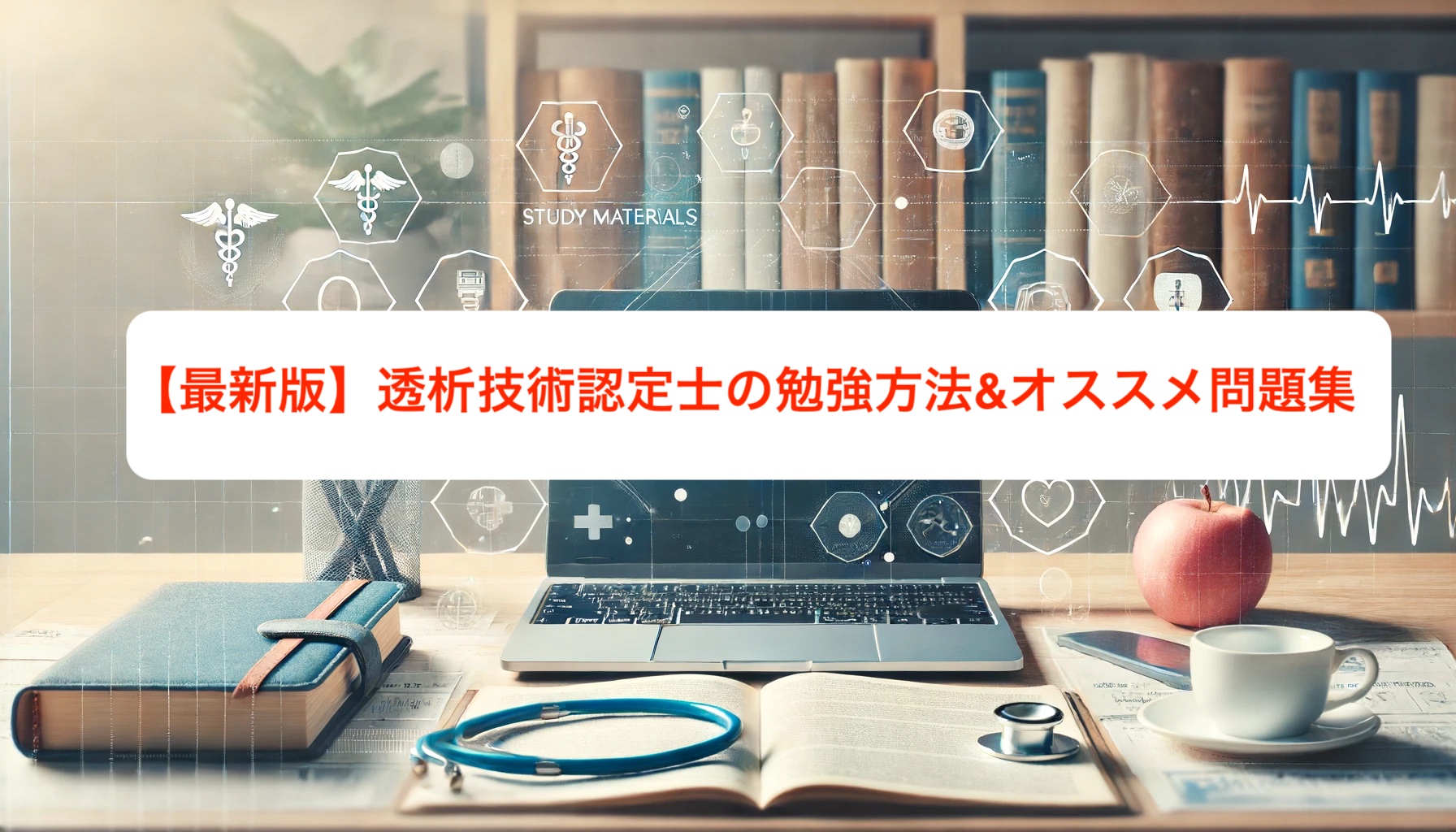 【最新版】透析技術認定士の勉強方法&オススメ問題集