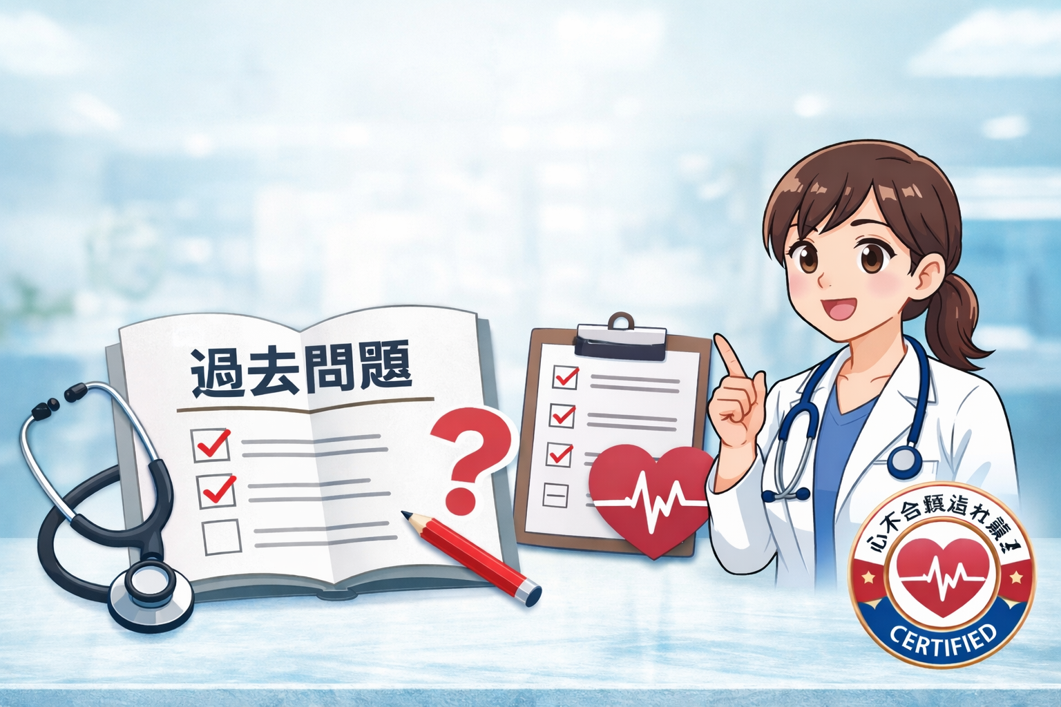 心不全療養指導士の過去問は公開されている？出題傾向と合格対策を徹底解説！